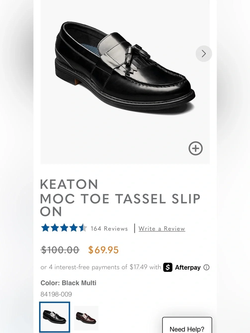 Nunn Bush NWT Keaton Moc Toe Patent Leather Men’s Dress Shoe Size 10.5